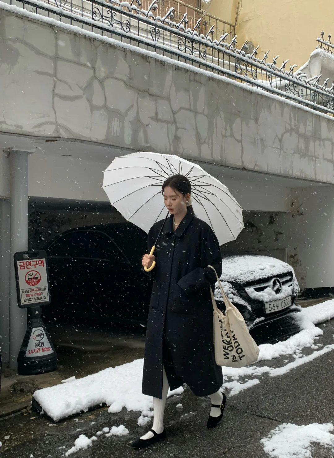 首尔初雪