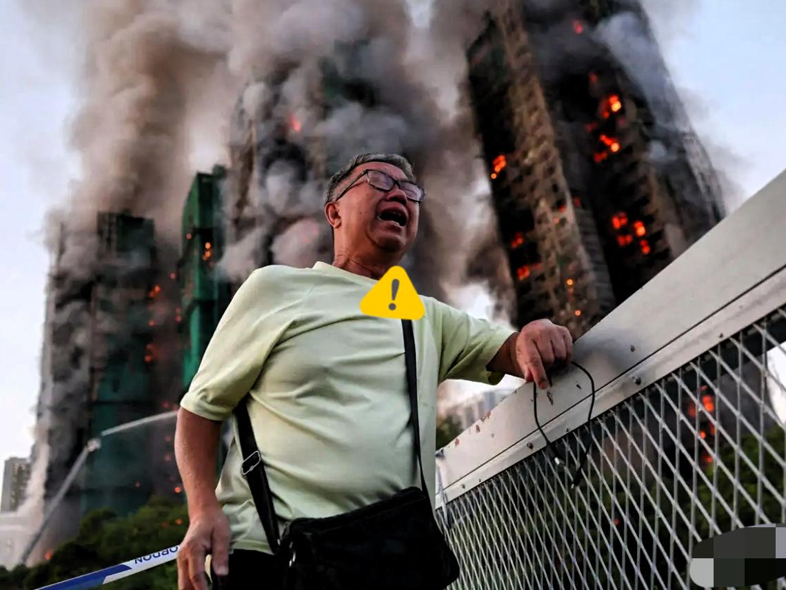 “香港大火最绝望的照片，藏着比《流浪地球》更狠的真相！”镜头不会说谎，却照出了多