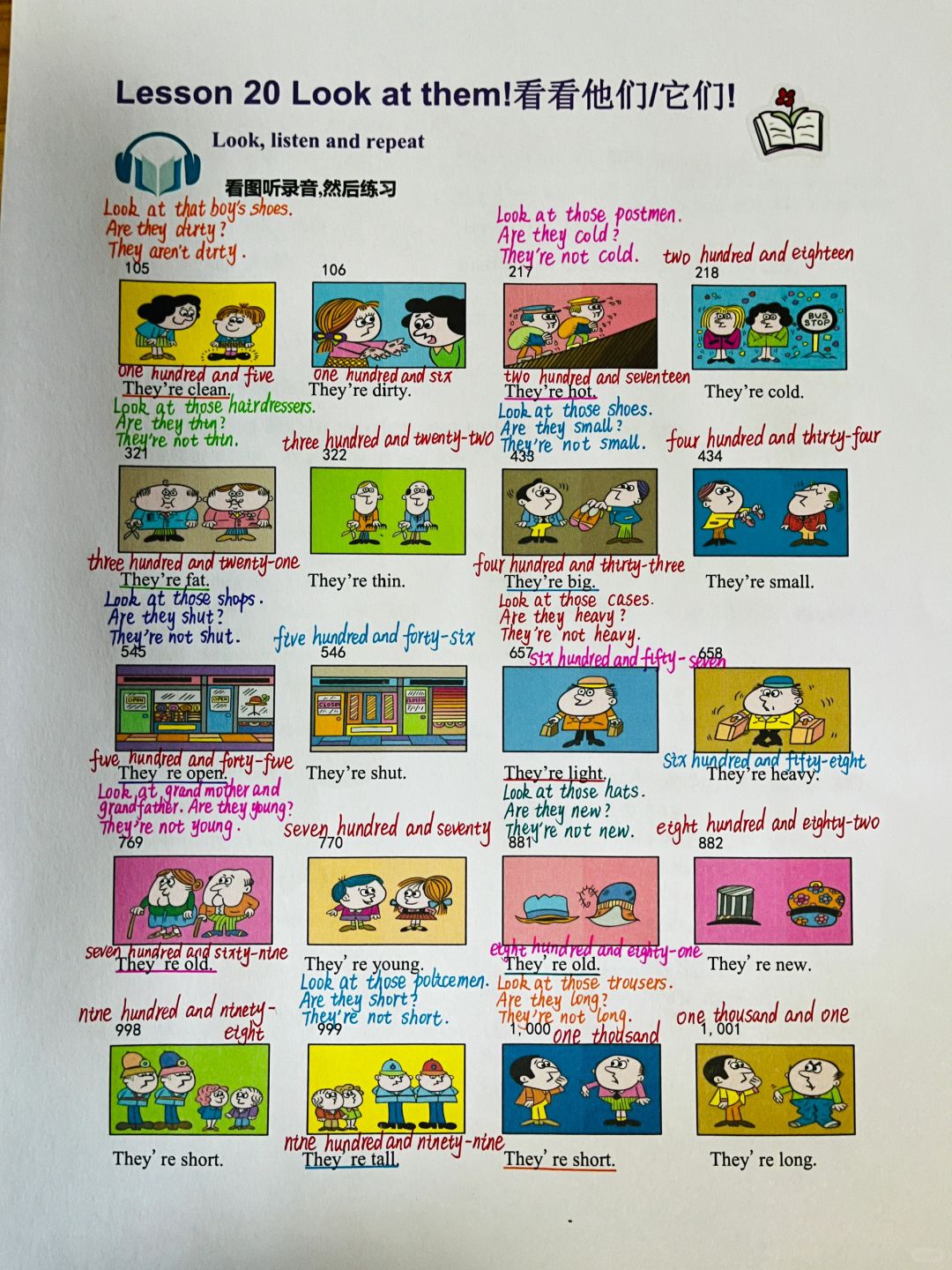 新概念英语第一册Lesson20