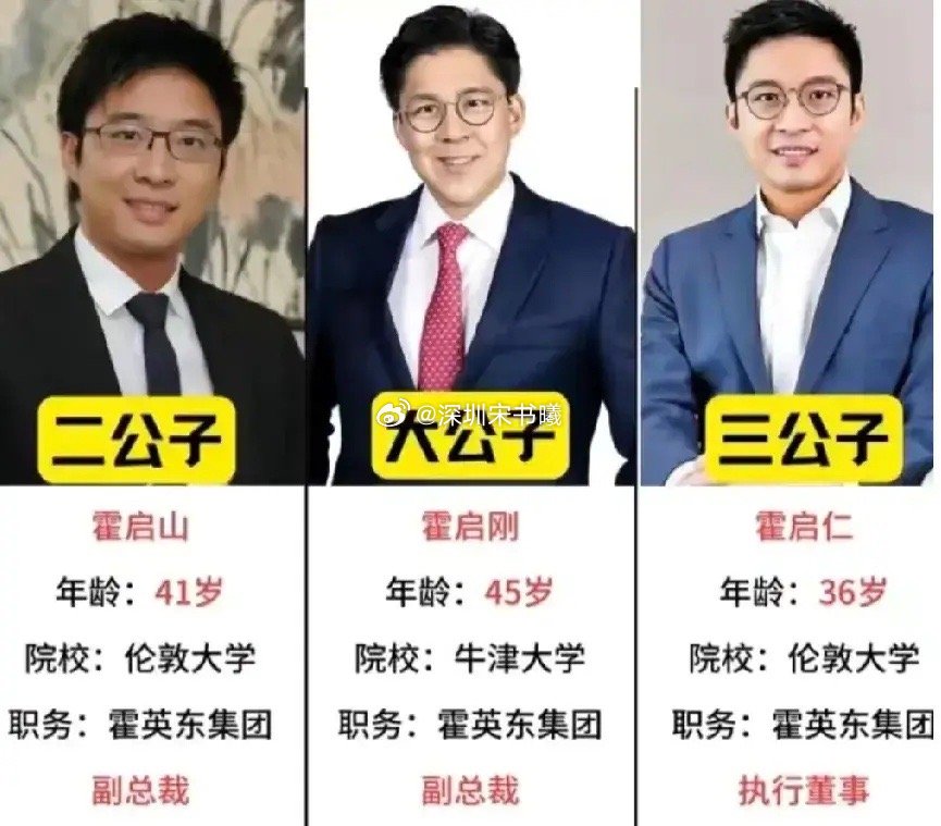 霍启仁结婚了！把网友绕迷糊了！不是她老婆很像年轻的婆婆，而是大家分不清他们兄弟三