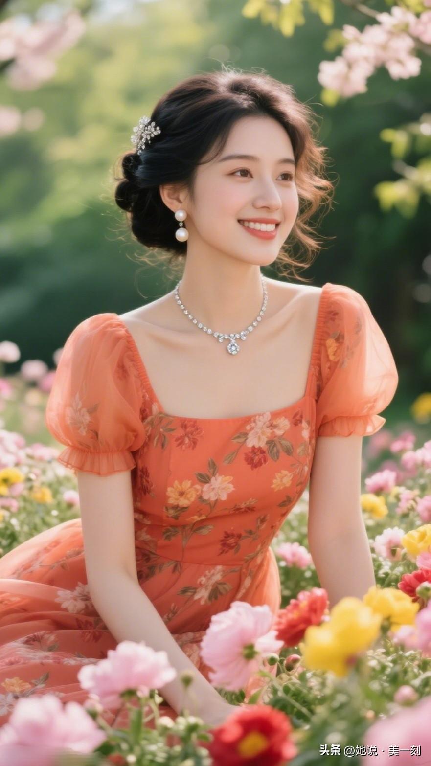 在花海中，遇见最美的你。你镜头下的蔷薇花有多美