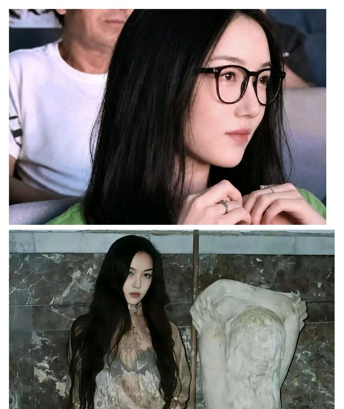 李嫣往台前那么一站，直接把话题榜头名的位置焊死了。
她姐窦靖童开演唱会、上歌手大