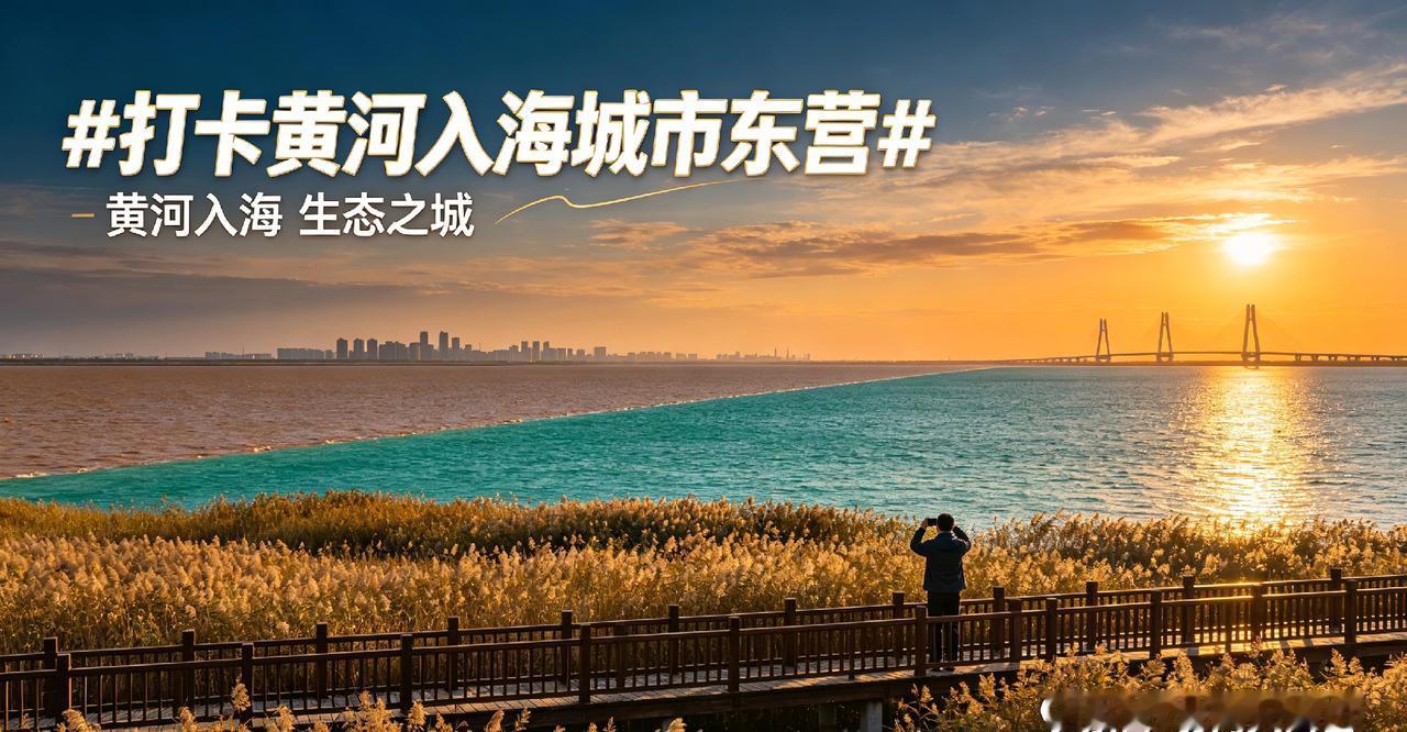 打卡黄河入海城市东营