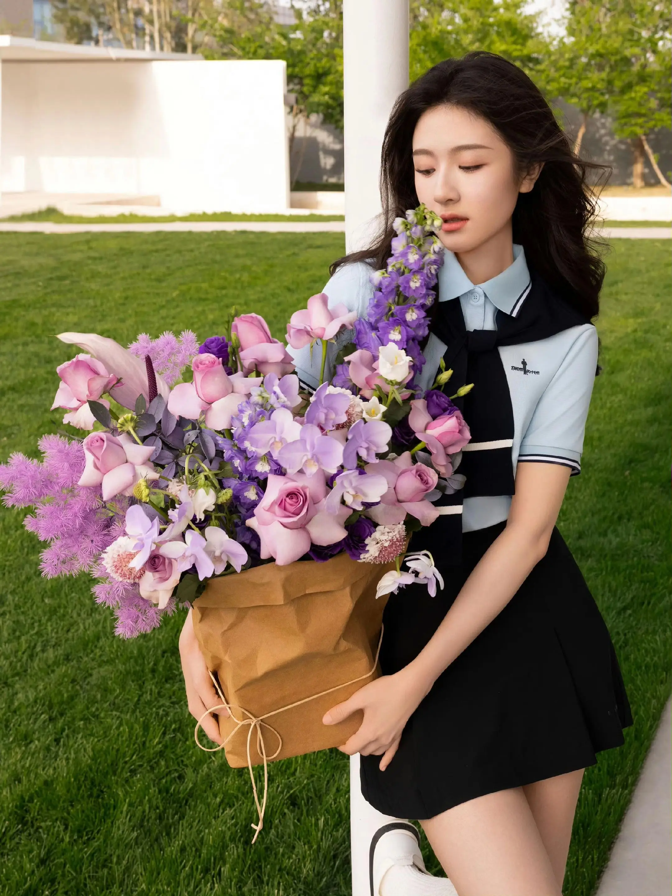 新的捧花花造型