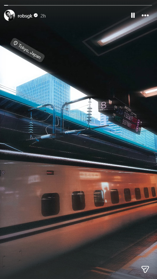 Robbie G.K. 现身东京！！ 