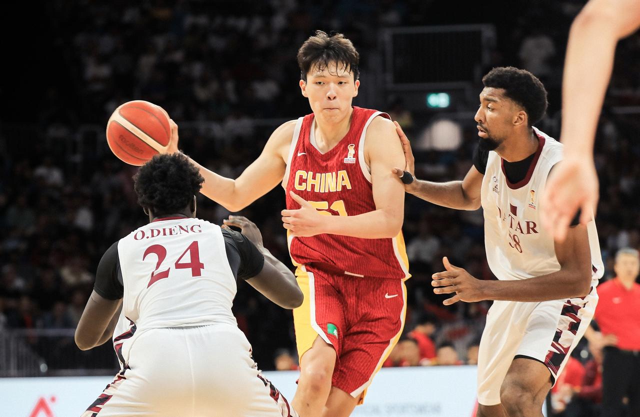 北京时间2026年8月28日，男篮世界杯预选赛亚洲区比赛，中国男篮vs卡塔尔男篮