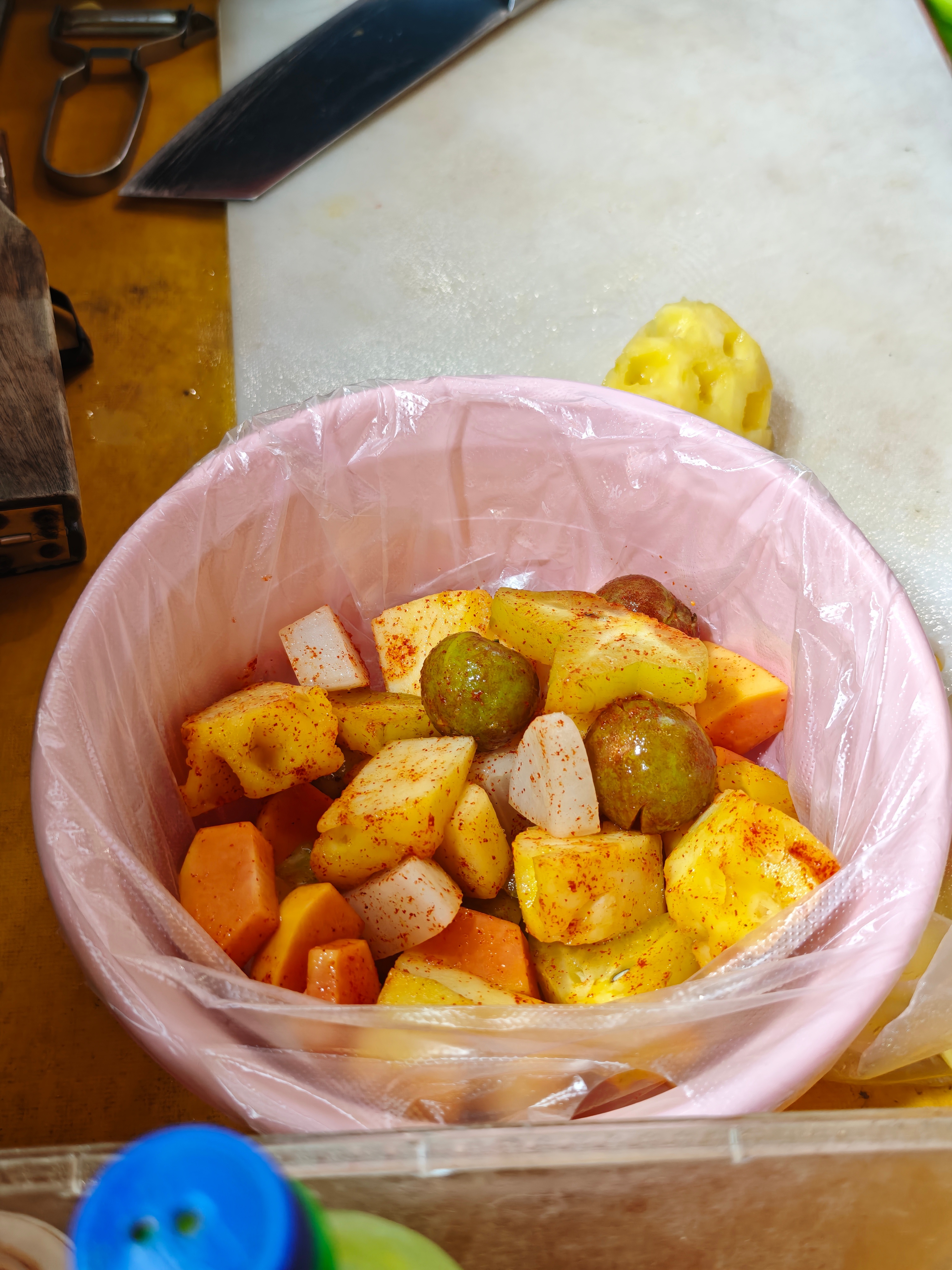 水果拌辣椒这是哪个天才发明的 