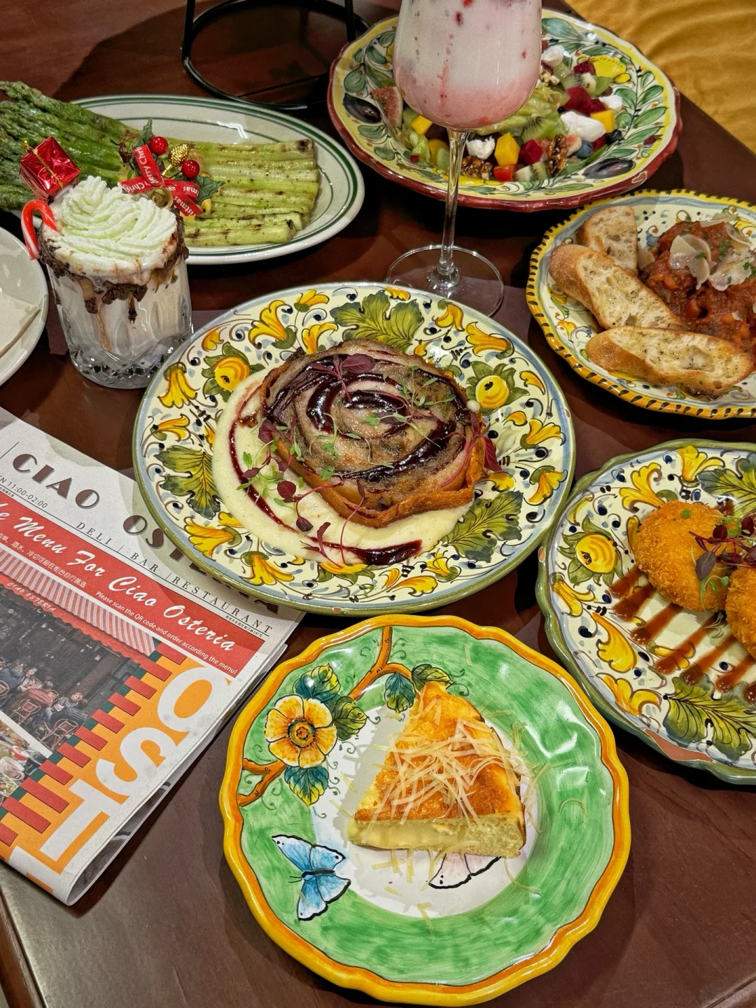 圣诞限定！！来CIAO吃漂亮饭！！