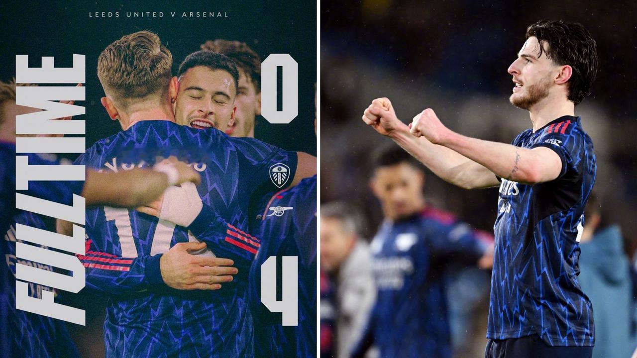 英超：阿森纳客场4-0大胜利兹联，止住3轮不胜领跑。
马杜埃凯助攻+造乌龙，约克