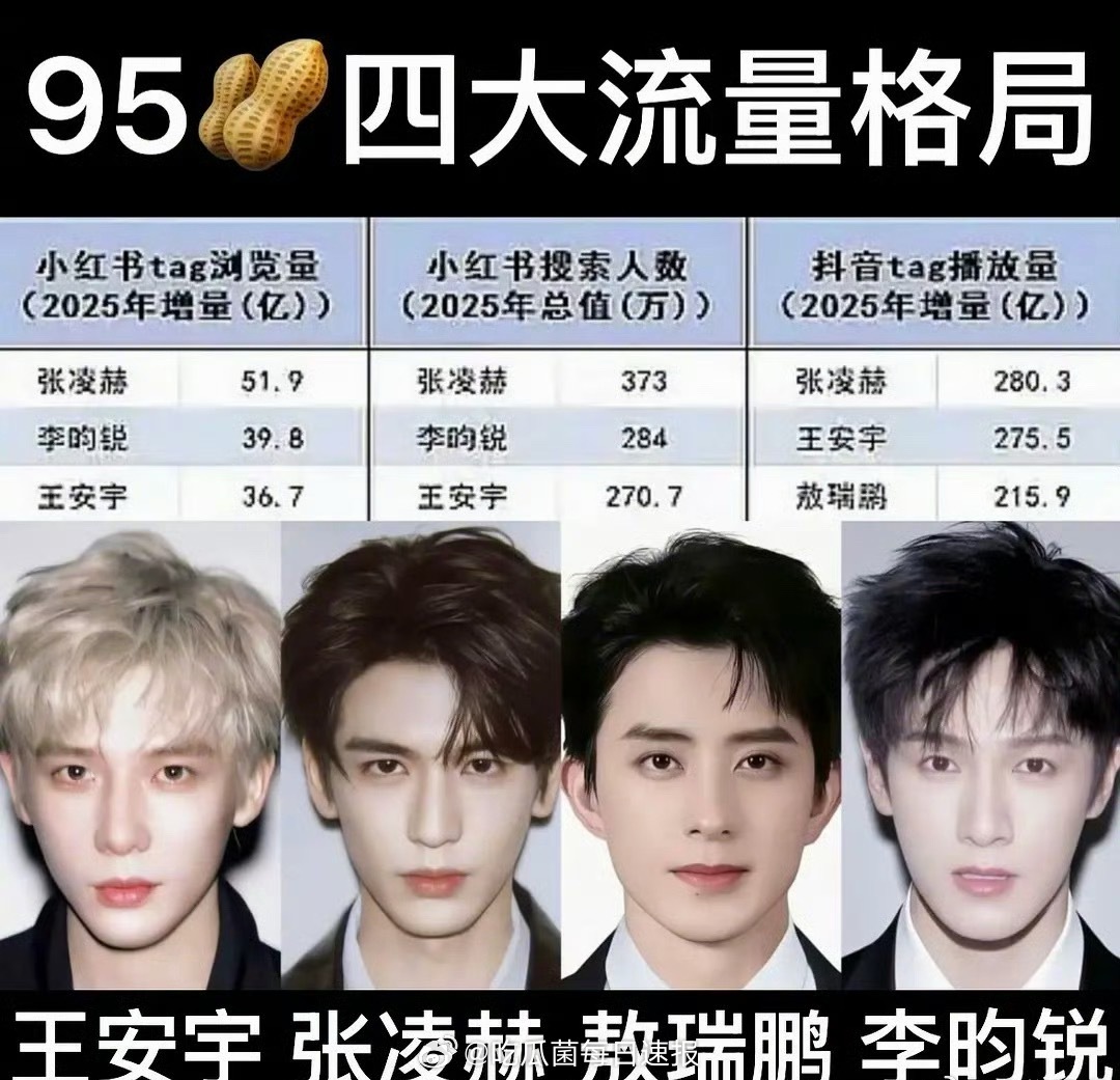 95生新四大流量格局，好名不副实的总结