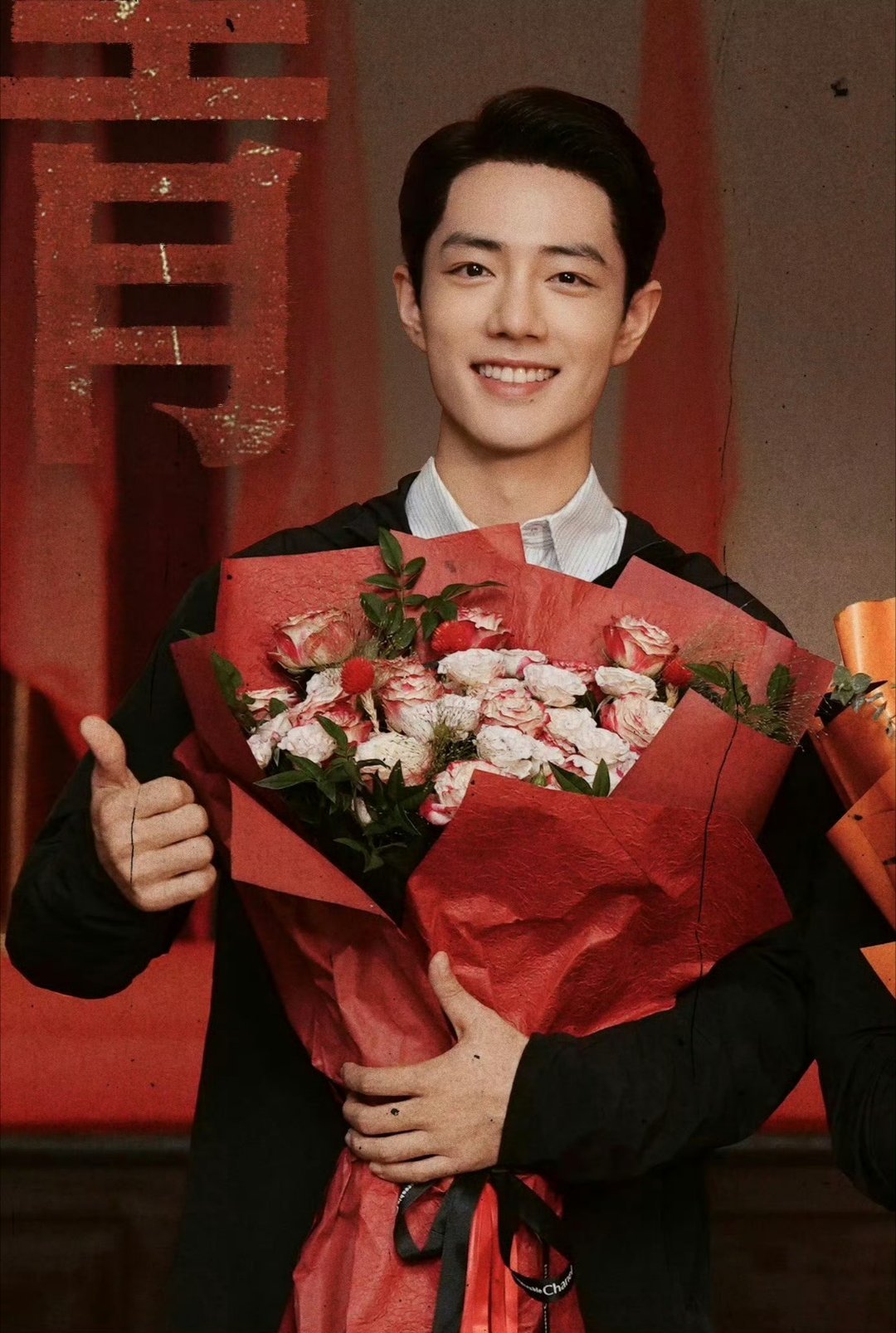 永远做肖战的观众朋友陪同一剧又一剧，往后的每一个杀青都继续在！ 