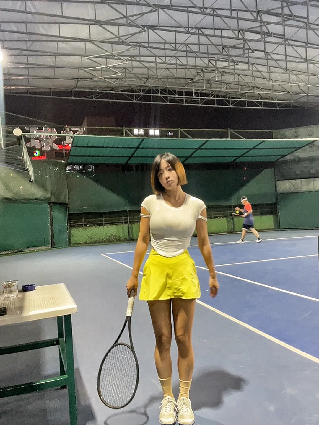 周六晚上的单打局