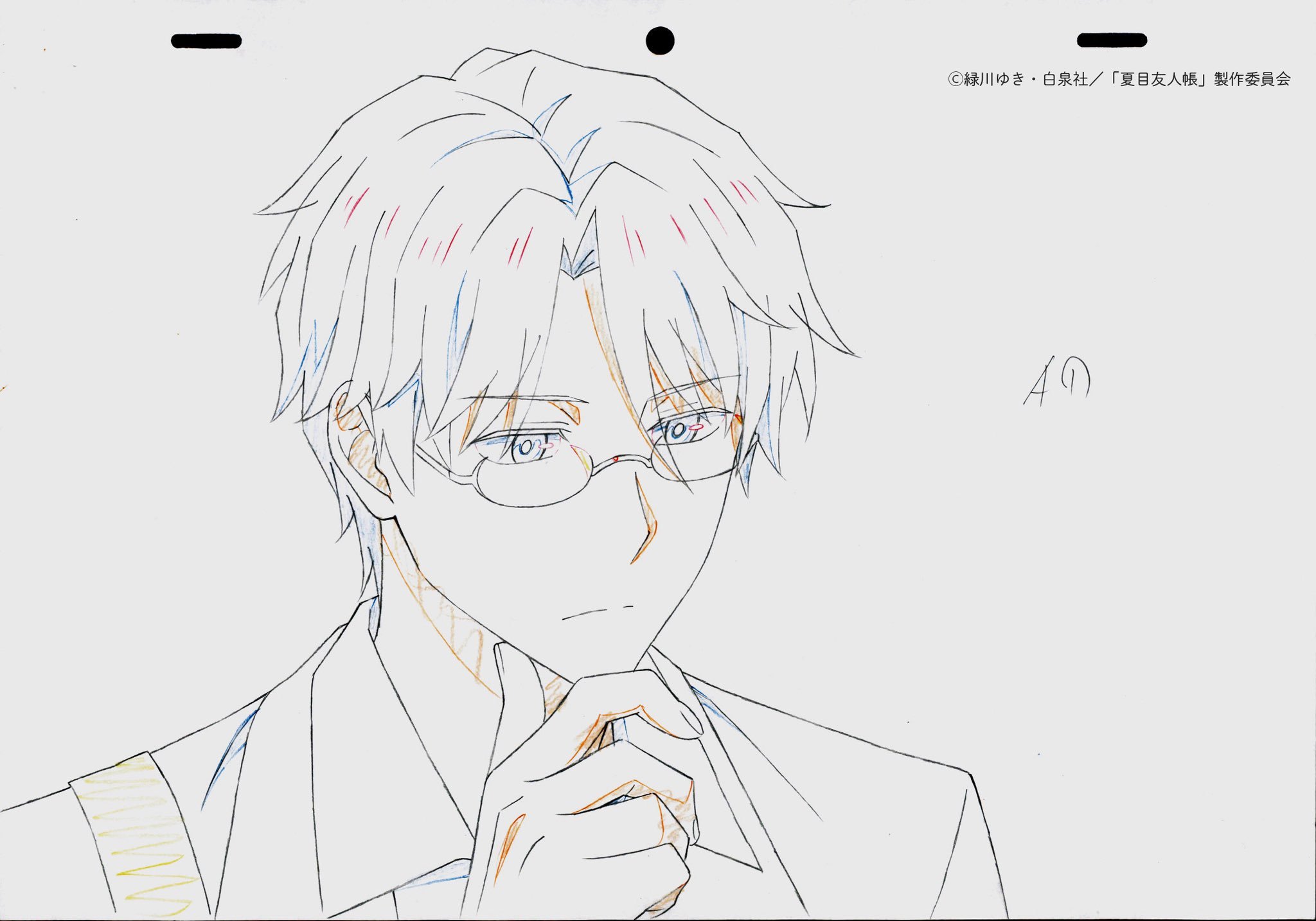 第七季第三话原画稿[干饭人]晚安～#夏目友人帐##夏目友人帐第七季# ​​​