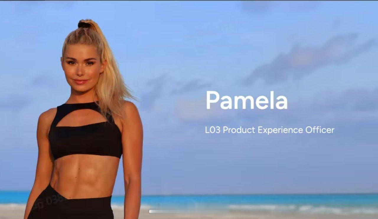 Pamela Reif来到现场，分享了她对L03最真实的感受：“它真的满足了我对