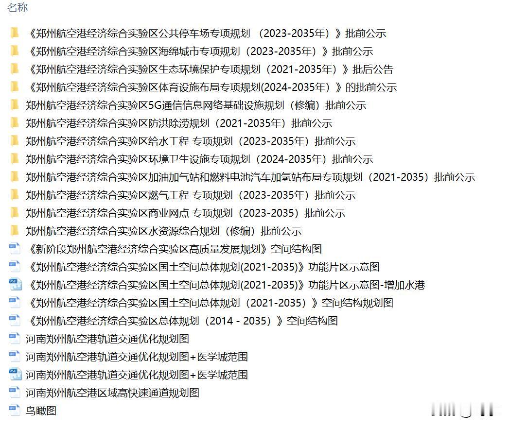 专项规划进入快阶段！
随着国土空间总体规划的批复，专项规划也提上了日程。目前当属