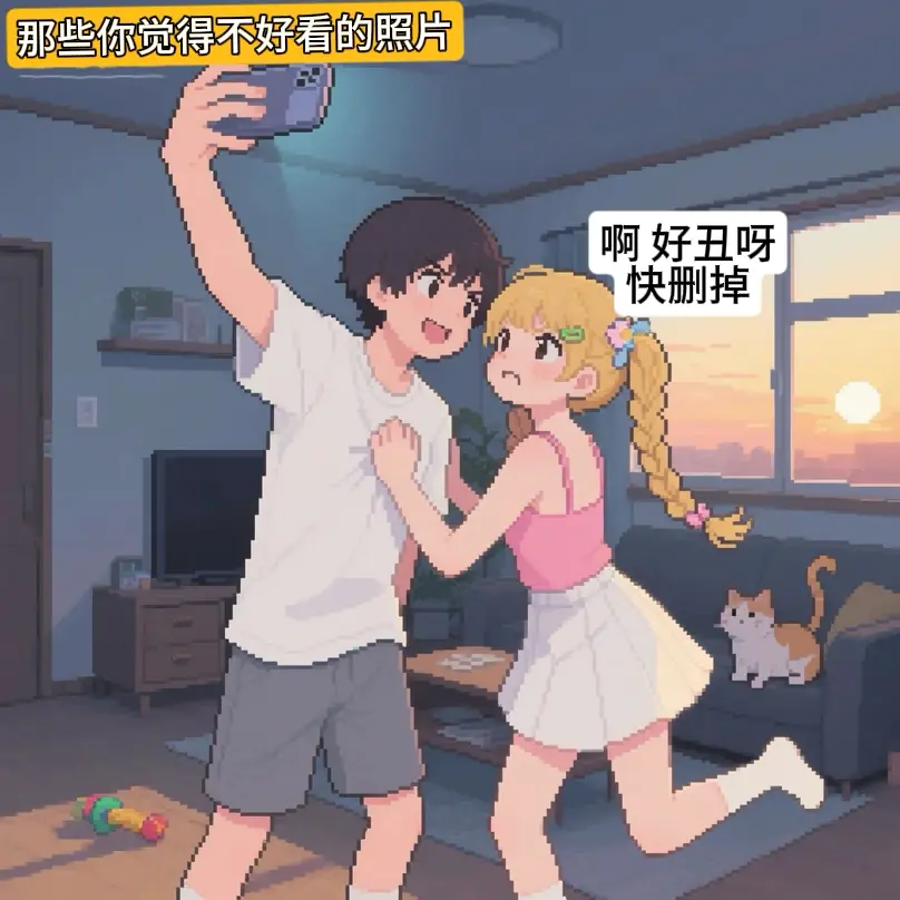我喜欢的不只光鲜亮丽，你的任何样子都喜欢。