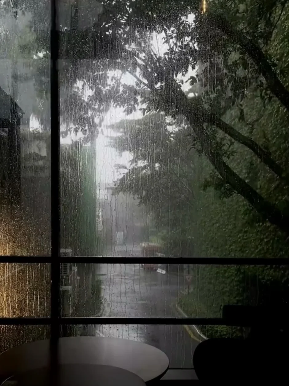 雨天的窗