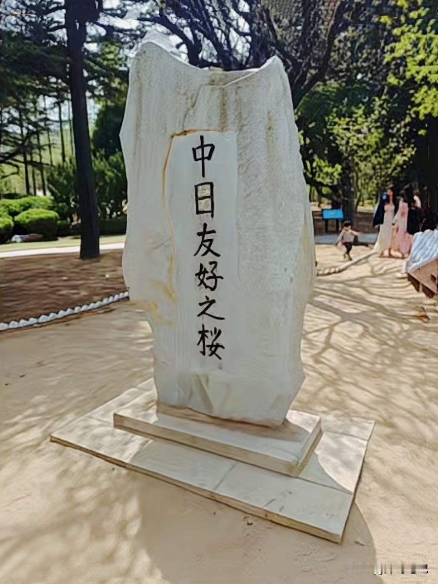 劳动公园里那块“中日友好”的石碑，每次路过都觉得扎眼。不是说不能提友好，是日本现