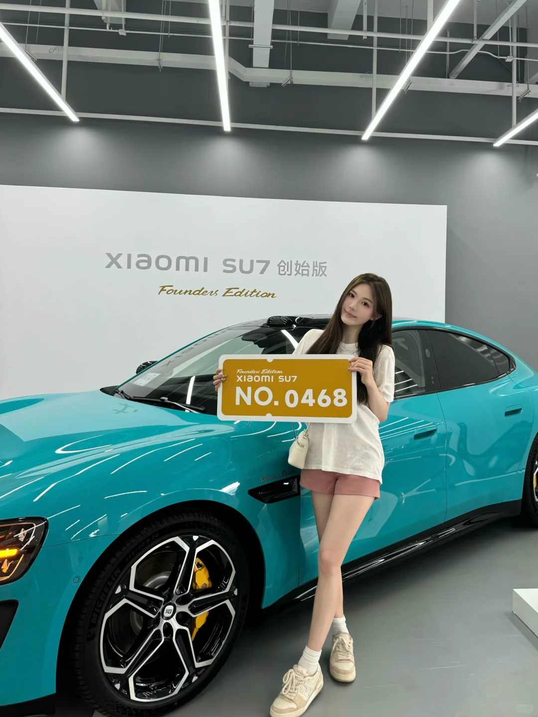 深圳第一辆小米SU7