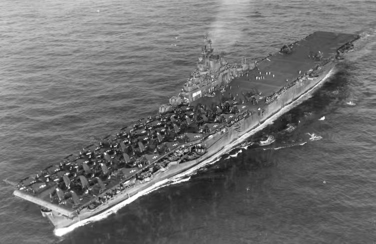 “胡蜂”号航空母舰最初在大西洋上服役,用作护航和运输航空母舰。后来由于太平洋舰队