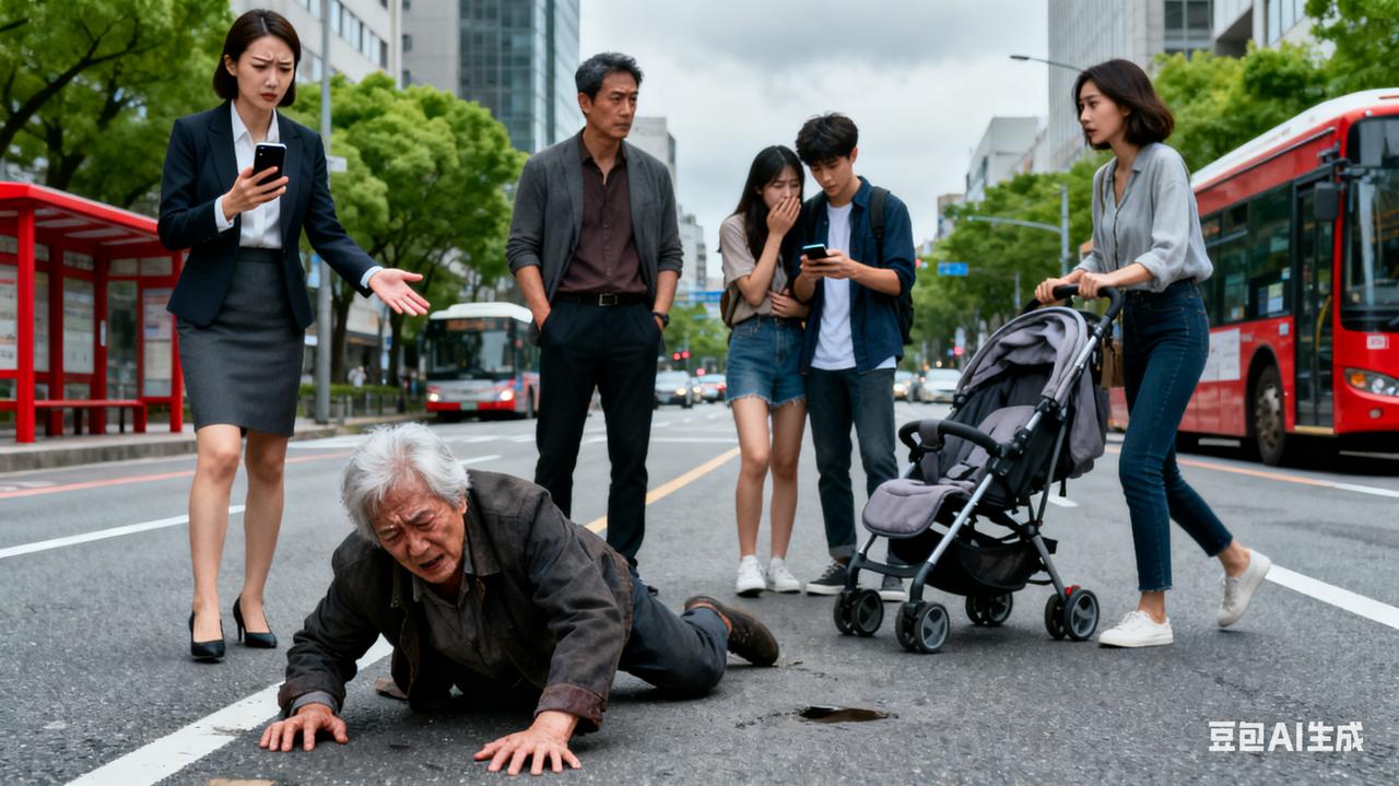 路上老人摔倒为什么现在没人敢扶?
 老人摔倒无人扶：信任缺失下的社会困局
合肥街