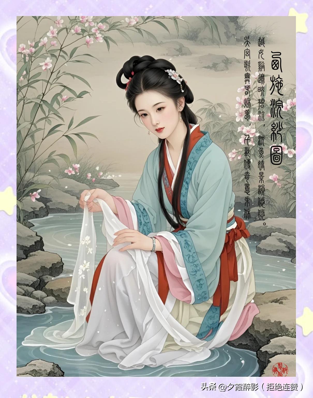 中国古代四大美人：不止倾国倾城，更藏着时代的悲欢
 
沉鱼、落雁、闭月、羞花，四