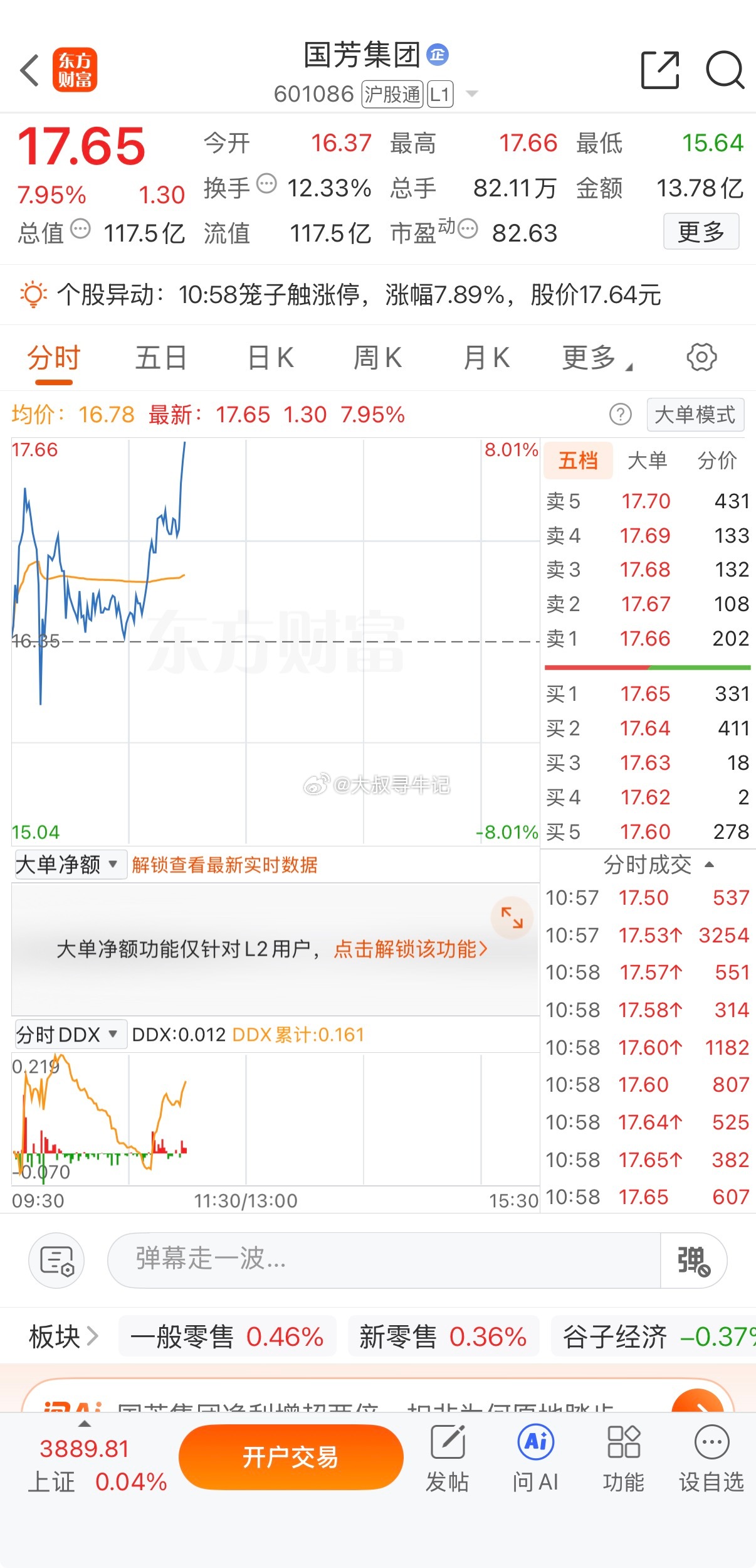 国芳又来了、越是不敢上车的越是大涨看到没有 ​​​