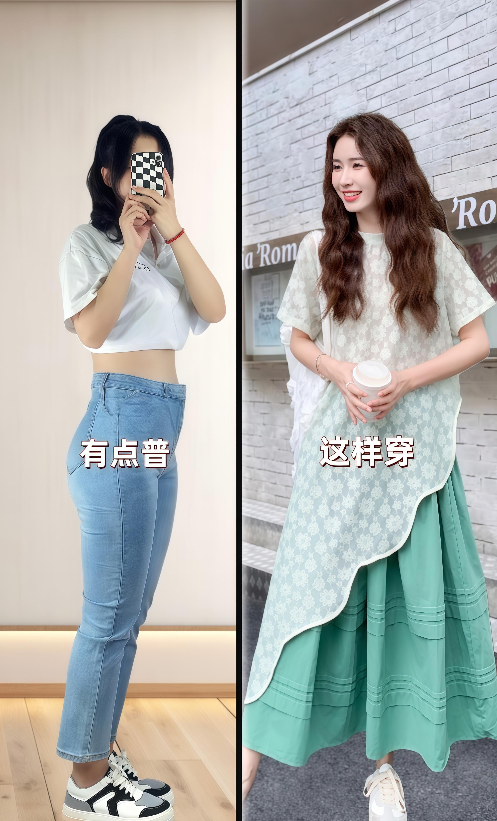 🌿显白到发光！2025夏日温柔杀疯了。冷调初恋色系👉🏻黄皮天菜！...