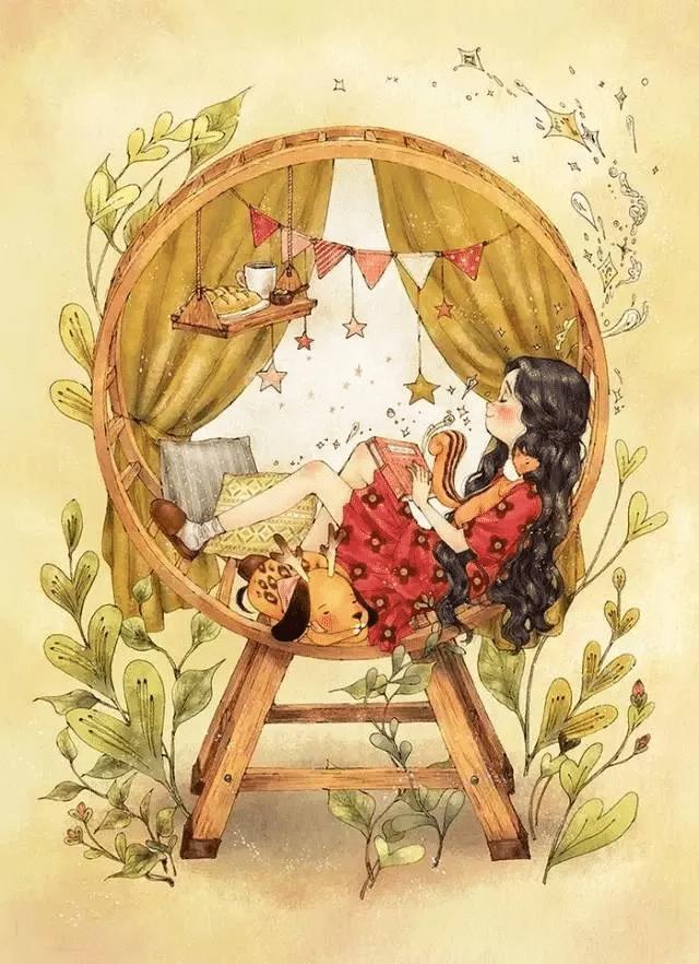 你有没有发现？
身体上的累不等于心灵上的累，
忙也不代表累。
如果你喜欢干一件事