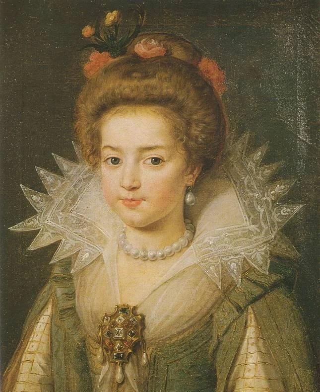 性格独特的克里斯蒂娜
路易十三的第二个妹妹克里斯蒂娜身材娇小，1619年时她才1