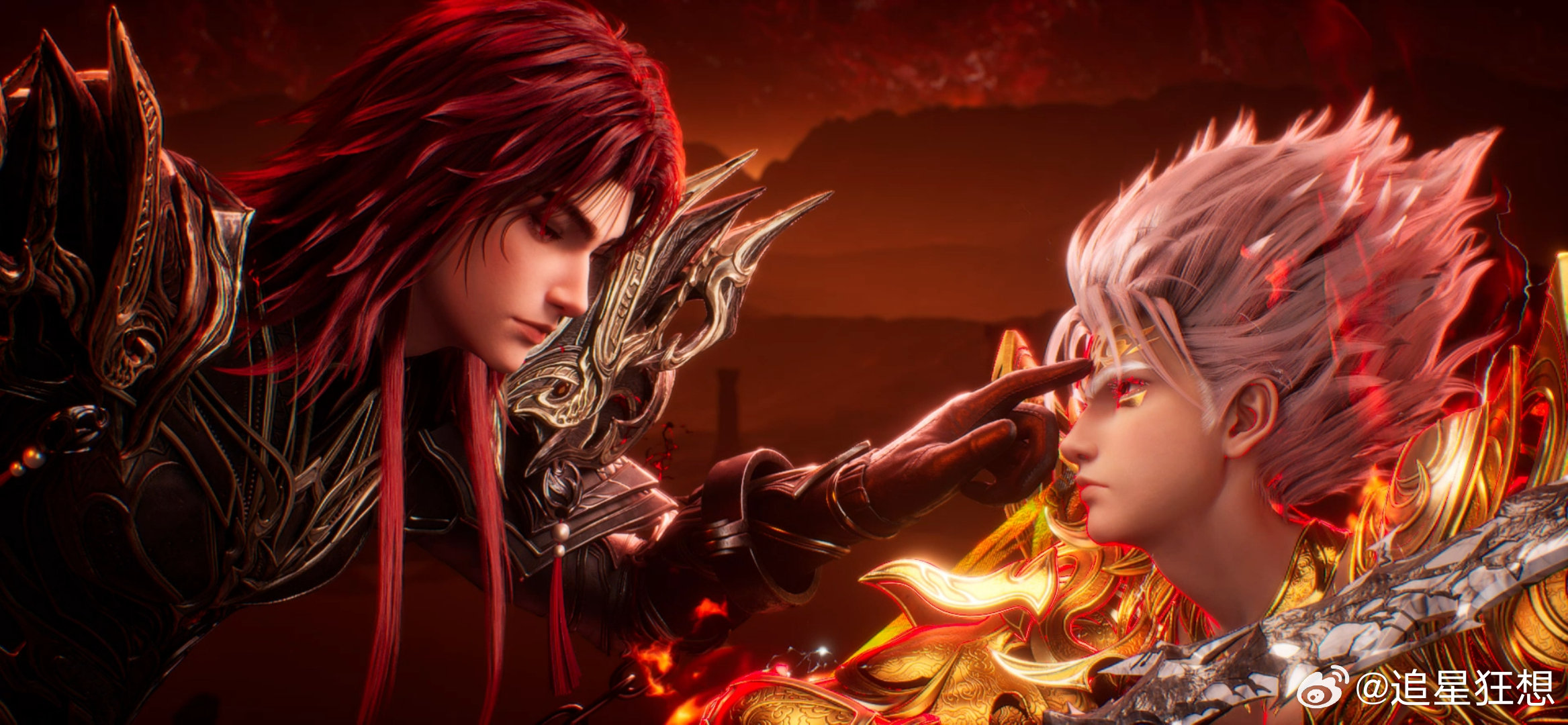 国漫水墨打戏最神的一集 《沧元图》这集水墨打戏真的封神，墨色流转间全是东方美学，