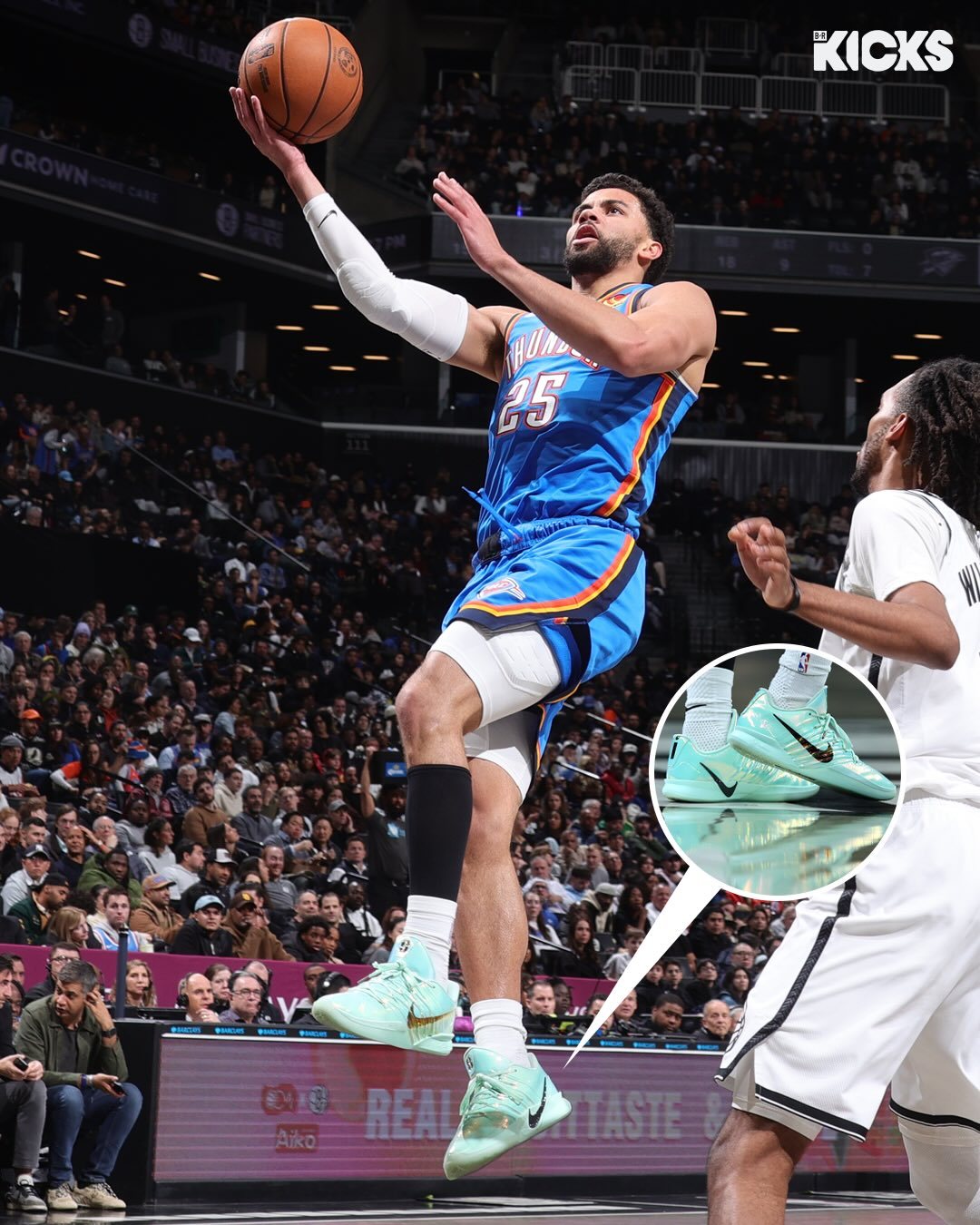 看看雷霆球员本赛季都穿什么鞋？NBA
