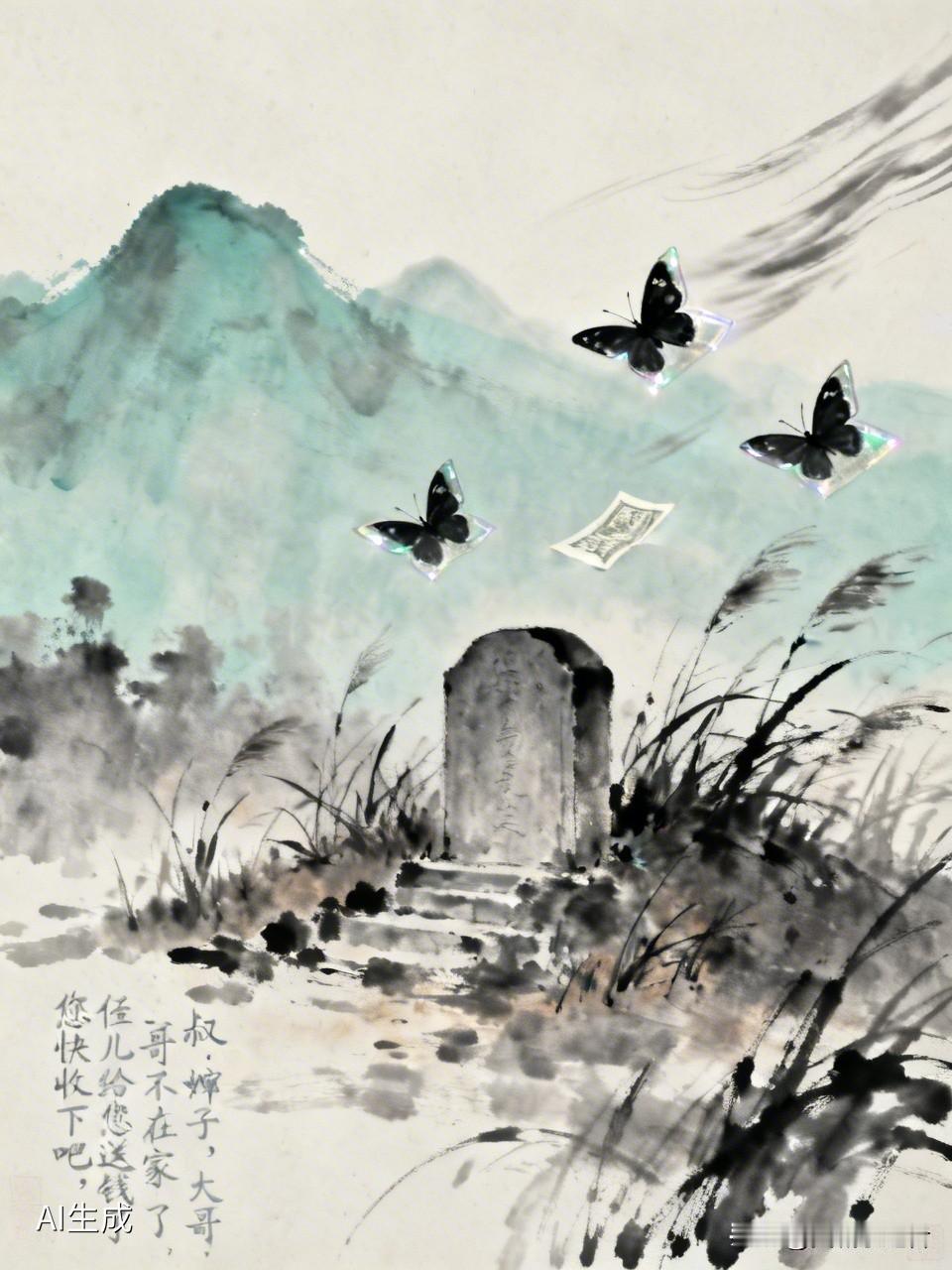 自从叔家大哥去了新疆，每年祭祖时他都没到过张家老林，毕竟几千里的路程，实在太远了