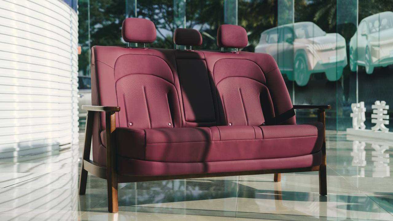 迎新春大红配色，日产大沙发，这个光线下是不是拍得很有质感，过年整一套？