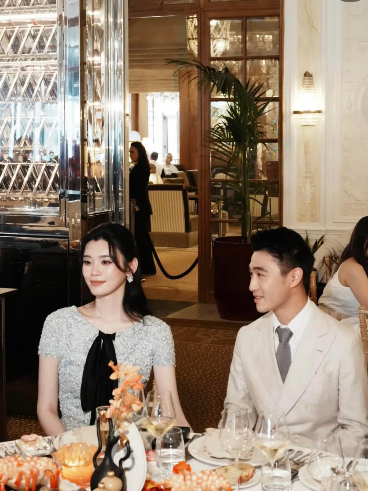 奚梦瑶何猷君婚礼现场太有爱了💒真豪门爱情
