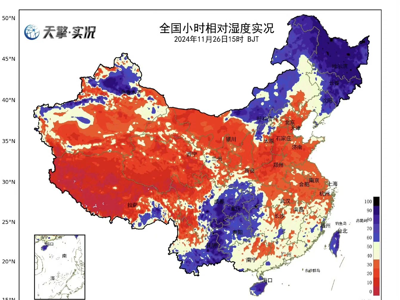 未来一周上海持续干燥，注意补水