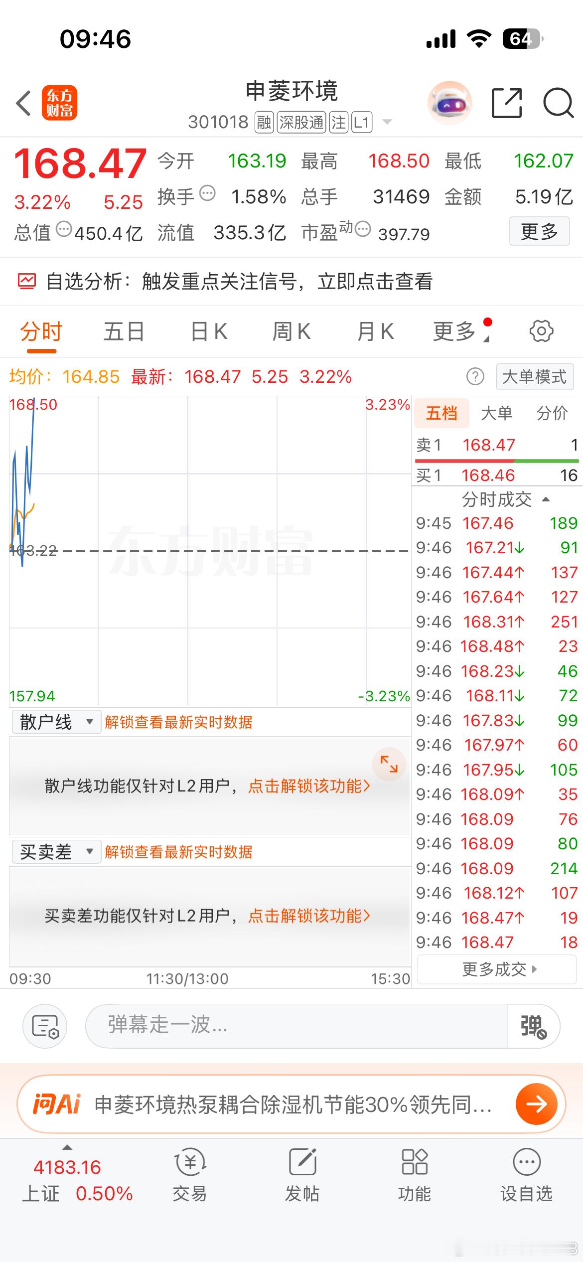 申菱环境继续冲冲冲！ 