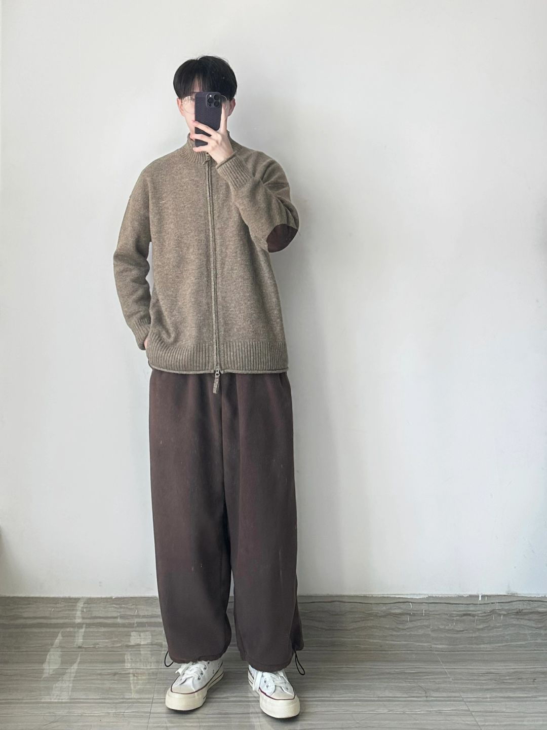 冬季穿搭｜美拉德毛衣试穿员