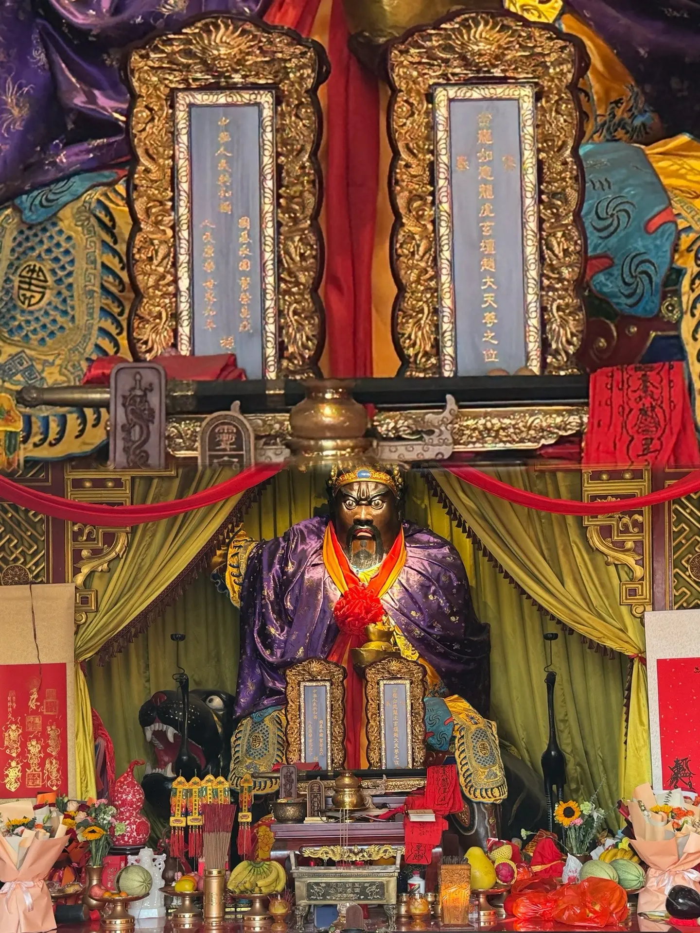 在赵公民财神爷，看到信仰～