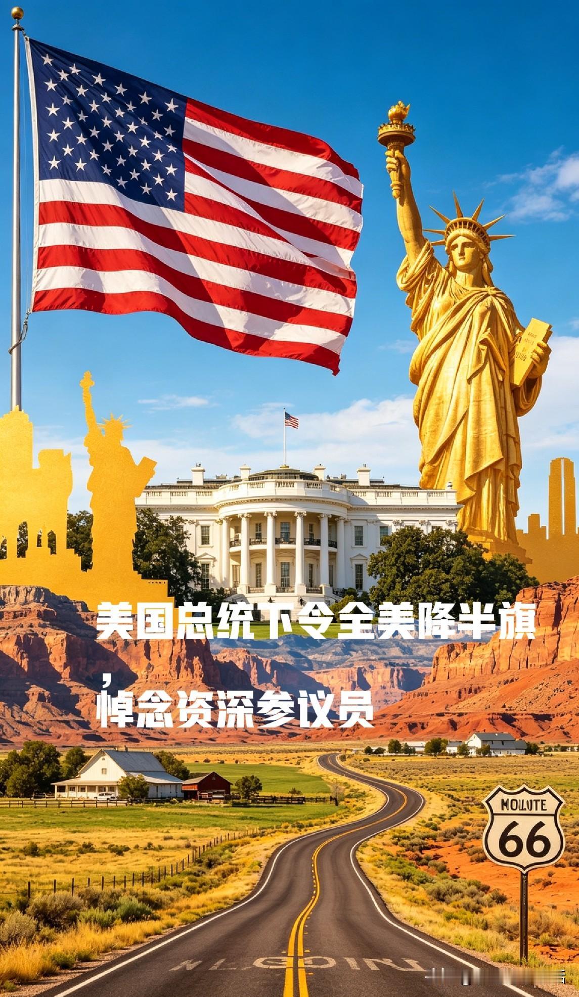白宫重磅公告：总统下令全美全境降半旗，延长哀悼参议员格雷厄姆周期

当地时间7月