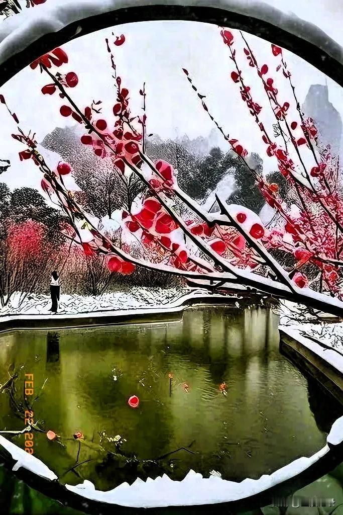 雨和雪，向来是文人墨客笔下的常客，它们落在不同的事物上，总能引出无尽的情思。就像