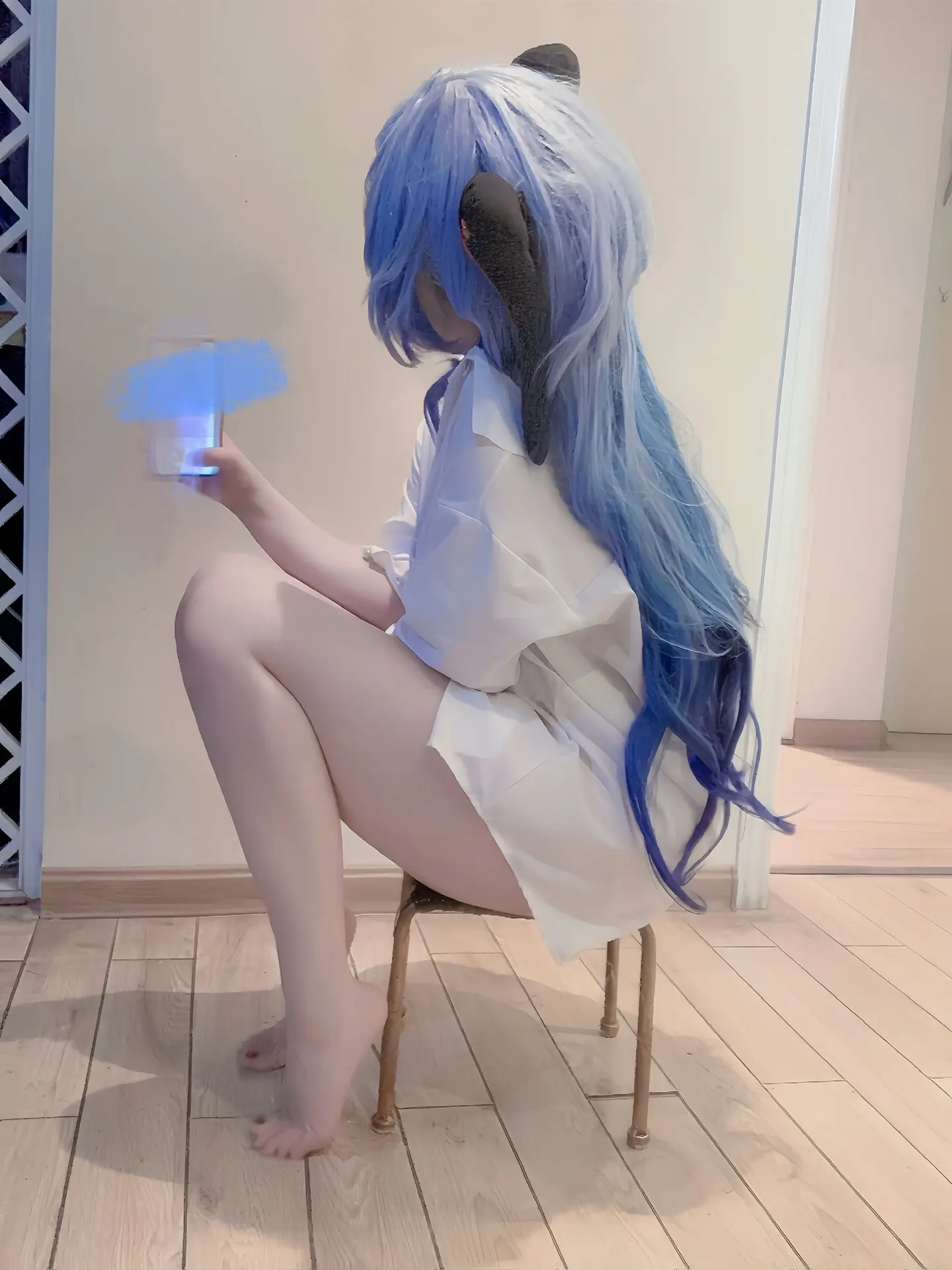 小椰羊下班后。