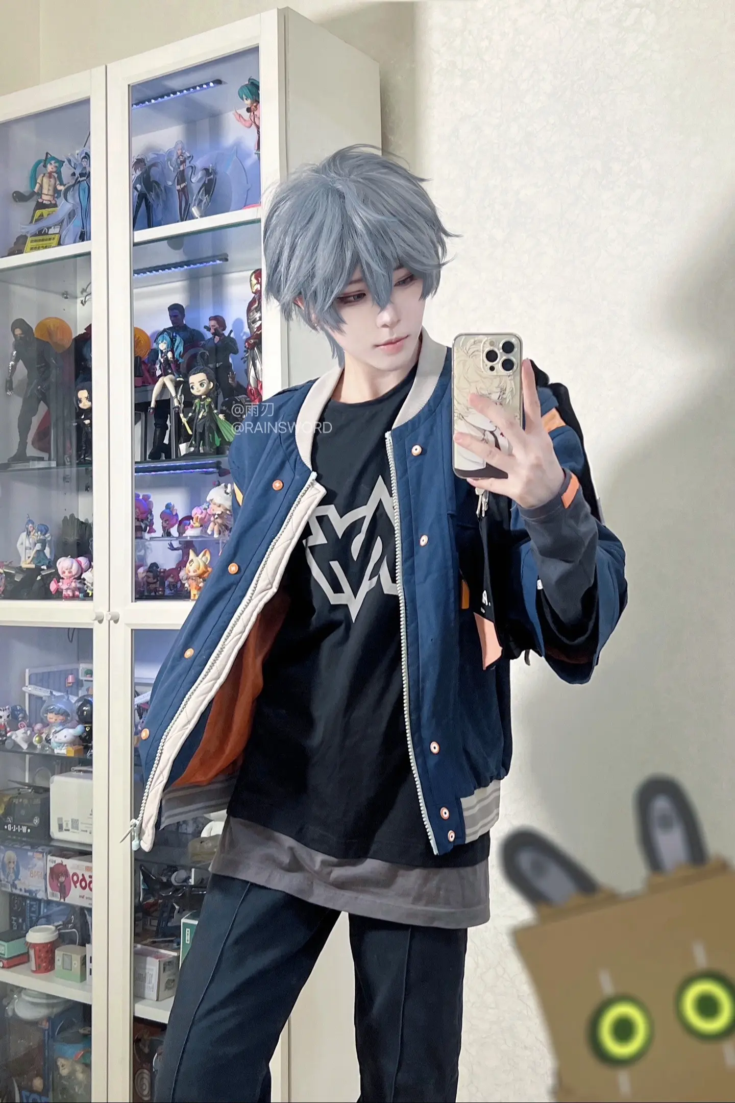 玩之前：npc建模？玩之后：小狐狸！小伙的颜值要进游戏才能get到