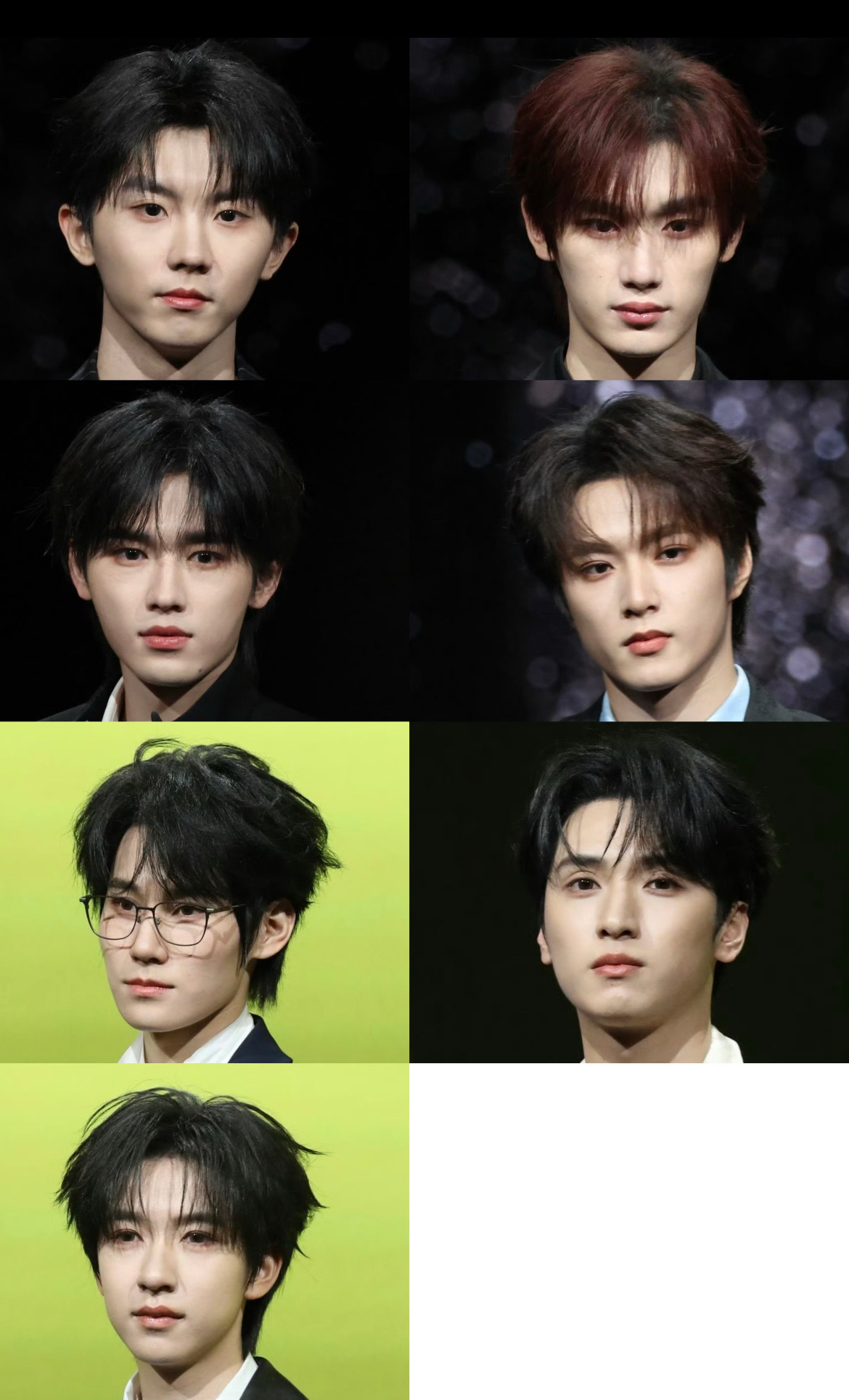 时代峰峻微博之夜旗下艺人生图，齐活了时代少年团、TOP登陆少年、TFING微博之