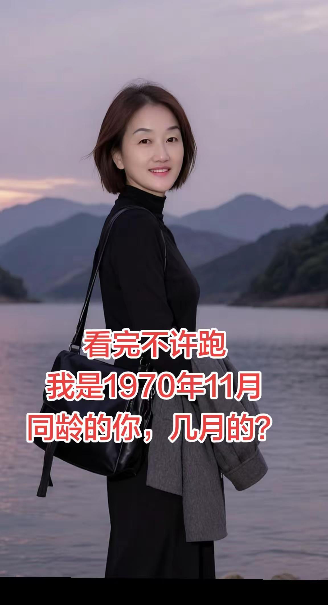 1970年的同龄人，半生已过，尝尽人间冷暖。愿70年出生的我们余生一切安好！70