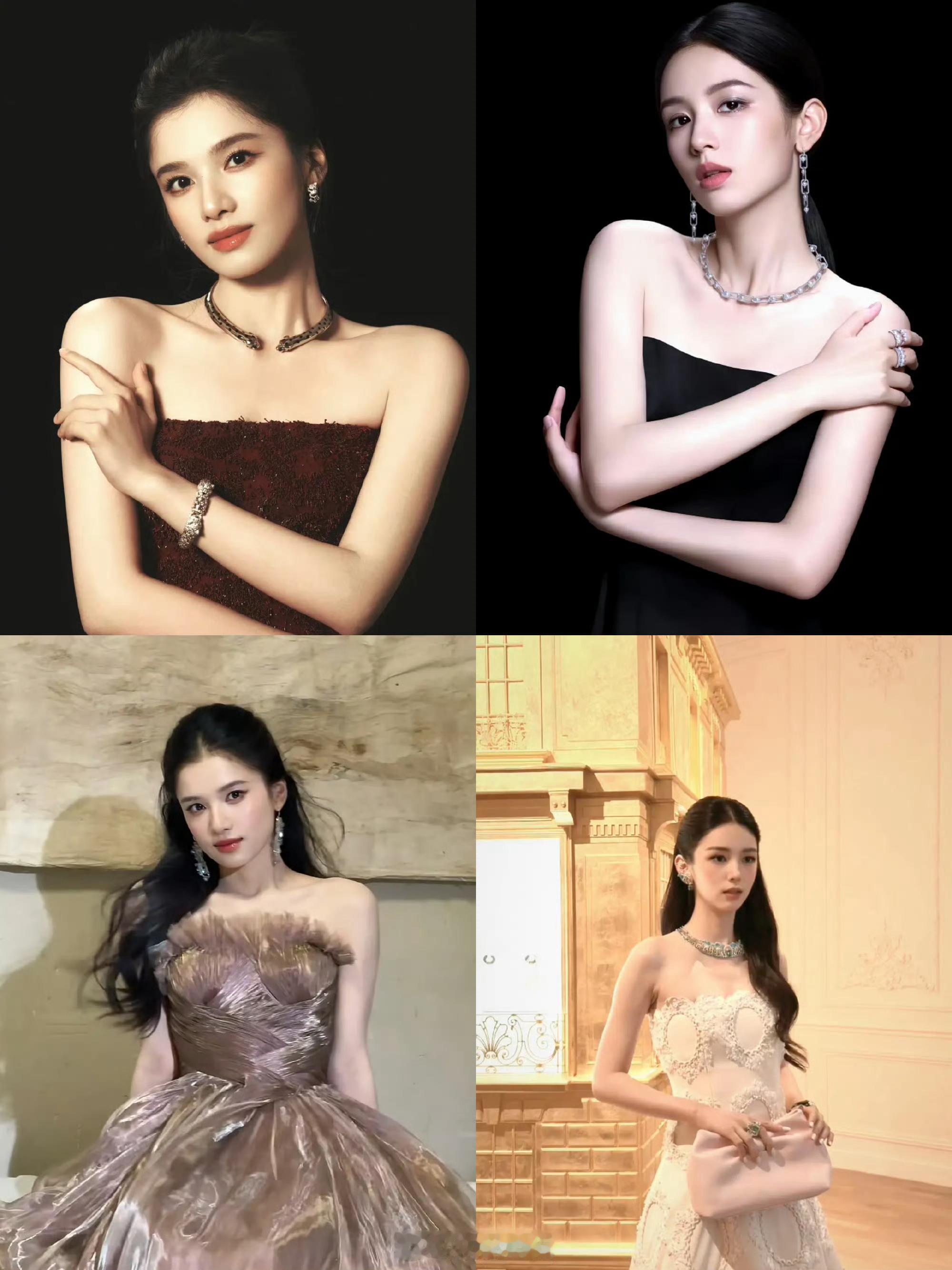 豆瓣一直有张婧仪、周也的颜值对比贴，谁在捆绑谁？ 