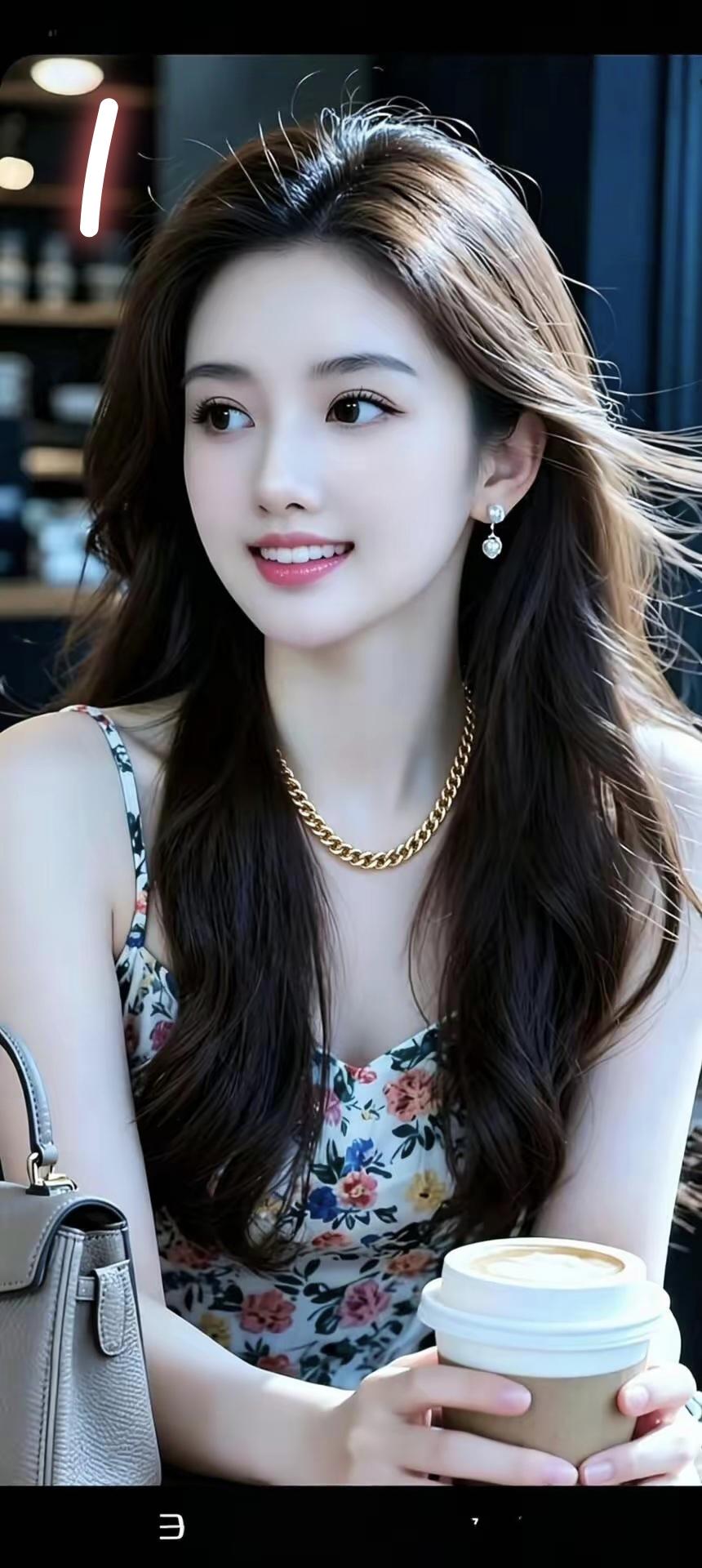 美女就像咖啡和美酒，
能让人享受悠闲时光。
她们有着完美身材比例。
她们脸蛋甜美