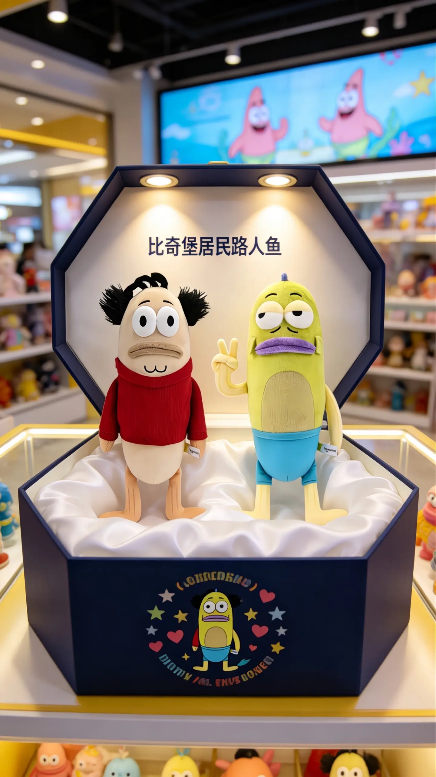 啊啊啊是谁还没收到好朋友送的丑鱼玩偶啊！