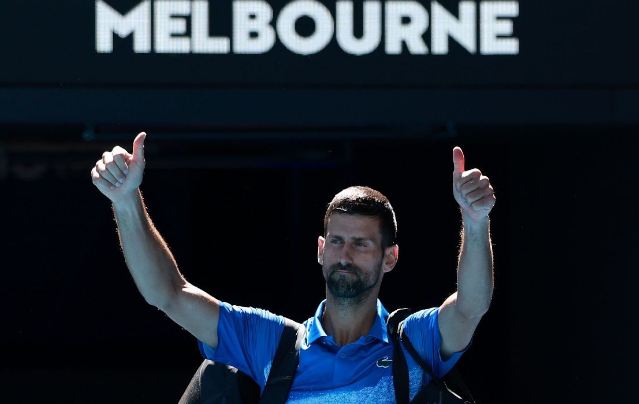 德约科维奇 你闹是澳网男单正赛签表中唯一还没报到的种种迹象表明今年澳网你闹不会去