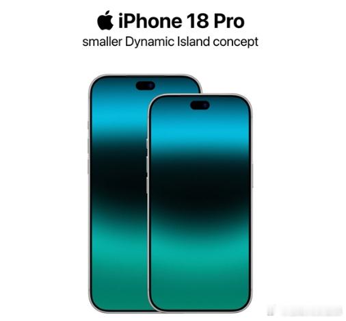 iPhone18Pro灵动岛缩小35%用上了屏下Face ID，灵动岛面积缩减3